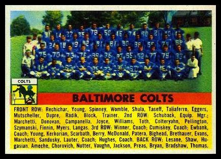 48 Baltimore Colts Team